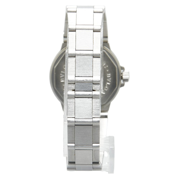 ブルガリ ディアゴノ スポーツ 腕時計 LCV29S 自動巻き ホワイト文字盤 ステンレススチール レディース BVLGARI 【中古】