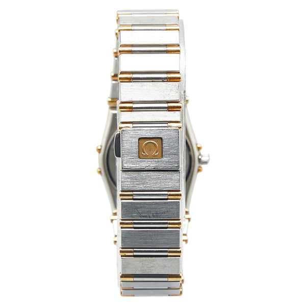 オメガ コンステレーション コンビ YG×SS 腕時計 1310.10 クオーツ ホワイト文字盤 ステンレススチール K18YG イエローゴールド レディース OMEGA 【中古】