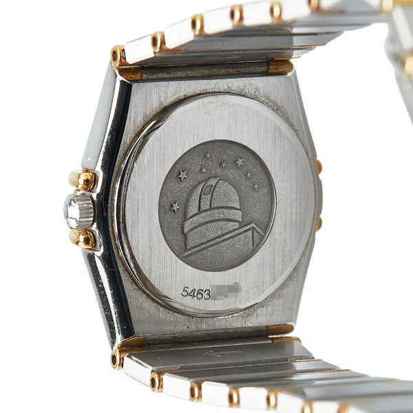 オメガ コンステレーション コンビ YG×SS 腕時計 1310.10 クオーツ ホワイト文字盤 ステンレススチール K18YG イエローゴールド レディース OMEGA 【中古】