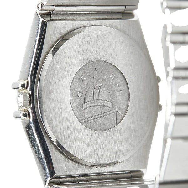 オメガ コンステレーション 腕時計 396.1070 クオーツ ベージュ文字盤 ステンレススチール メンズ OMEGA 【中古】