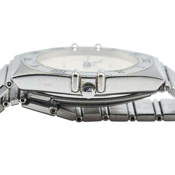 オメガ コンステレーション 腕時計 396.1070 クオーツ ベージュ文字盤 ステンレススチール メンズ OMEGA 【中古】