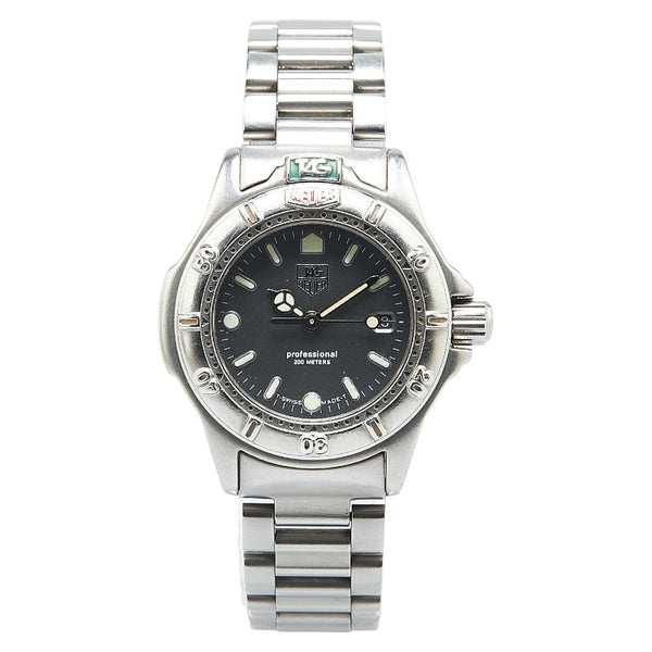 タグホイヤー プロフェッショナル 200 腕時計 999.208A クオーツ グレー文字盤 ステンレススチール レディース TAG HEUER 【中古】