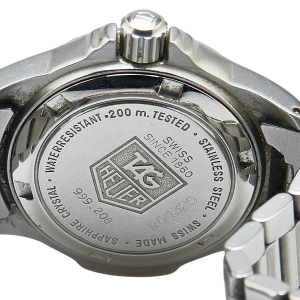 タグホイヤー プロフェッショナル 200 腕時計 999.208A クオーツ グレー文字盤 ステンレススチール レディース TAG HEUER 【中古】
