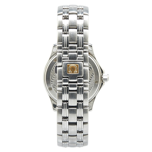 オメガ シーマスター120 腕時計 2511.20 クオーツ ホワイト文字盤 ステンレススチール メンズ OMEGA 【中古】