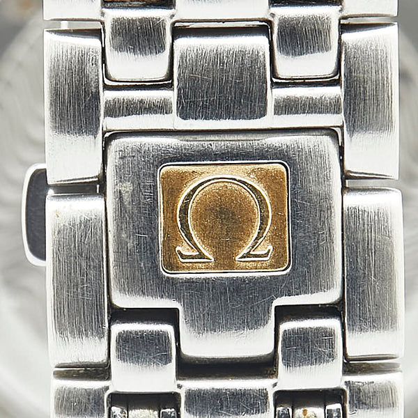 オメガ シーマスター120 腕時計 2511.20 クオーツ ホワイト文字盤 ステンレススチール メンズ OMEGA 【中古】