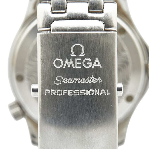 オメガ シーマスター300 プロフェッショナル 腕時計 2542.80 クオーツ ネイビー文字盤 ステンレススチール メンズ OMEGA 【中古】