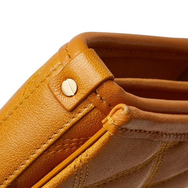 サンローランパリ カサンドラ キルティング 斜め掛け チェーン ショルダーバッグ 1D319 ブラウン キャメル レザー レディース SAINT LAURENT PARIS 【中古】