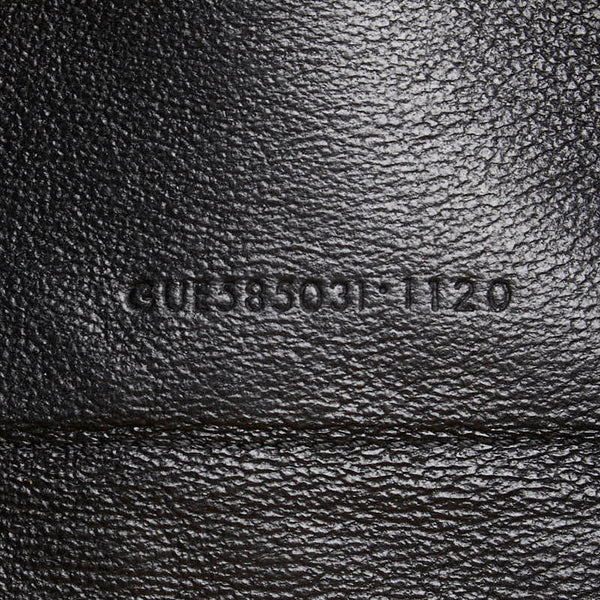 サンローランパリ カサンドラ キルティング 斜め掛け チェーン ショルダーバッグ 1D319 ブラウン キャメル レザー レディース SAINT LAURENT PARIS 【中古】