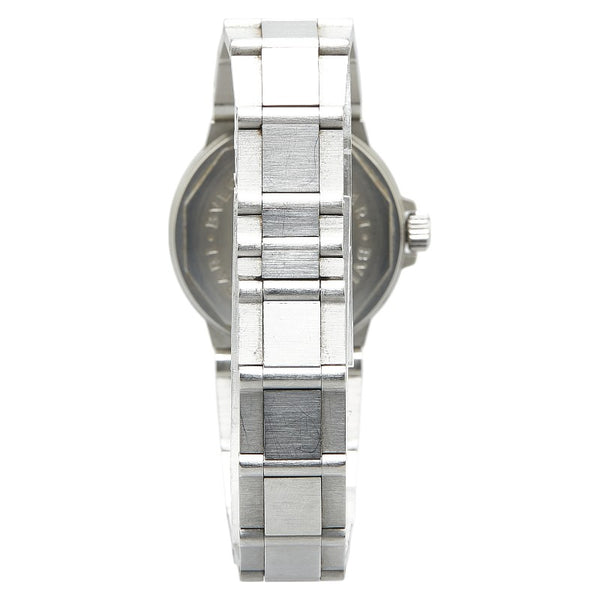 ブルガリ ディアゴノ スポーツ 腕時計 LCV29S クオーツ ホワイト文字盤 ステンレススチール レディース BVLGARI 【中古】