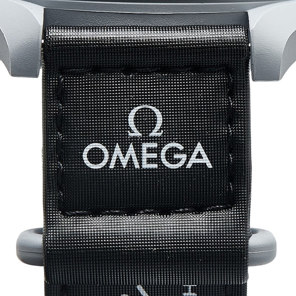オメガ × Swatch スウォッチ スピードマスター ムーン スウォッチ ミッショントゥ マーキュリー 腕時計 SO33A100 クオーツ ブラック文字盤 ナイロン バイオセラミック メンズ OMEGA 【中古】