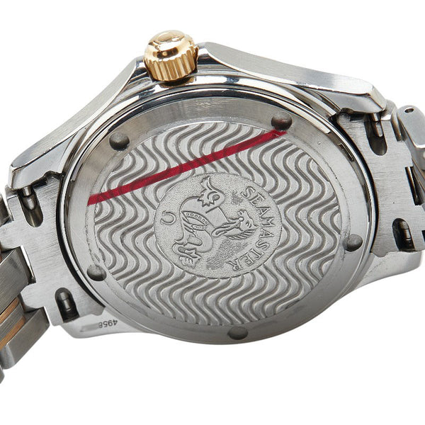 オメガ シーマスター120 腕時計 2301.20 自動巻き ホワイト文字盤 ステンレススチール K18YG イエローゴールド メンズ OMEGA 【中古】