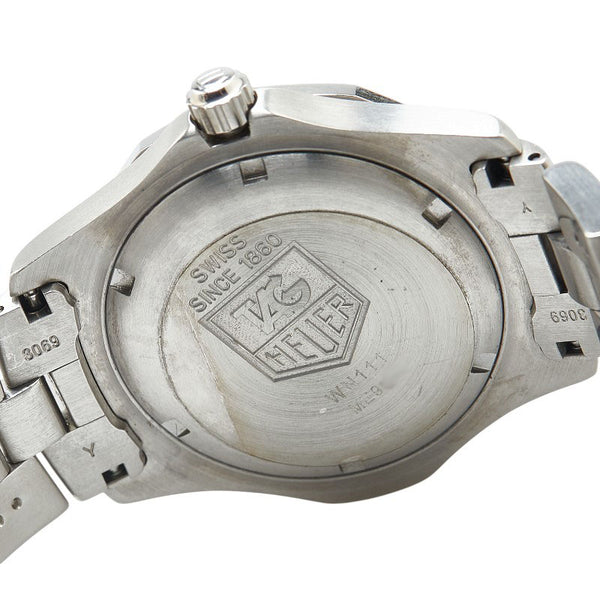 タグホイヤー エクスクルーシブ 腕時計 WN1110 クオーツ ブラック文字盤 ステンレススチール メンズ TAG HEUER 【中古】