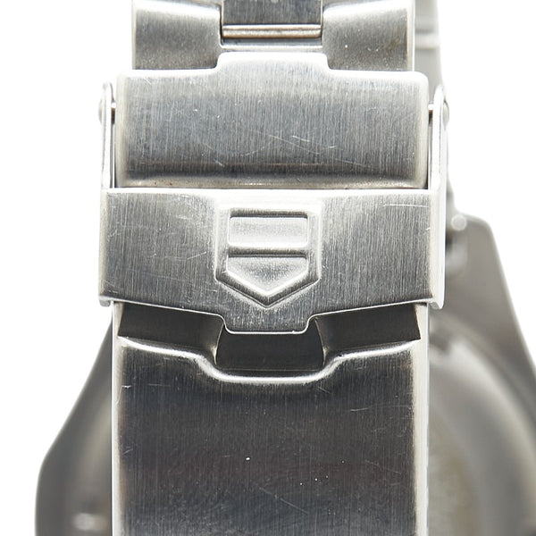 タグホイヤー エクスクルーシブ 腕時計 WN1110 クオーツ ブラック文字盤 ステンレススチール メンズ TAG HEUER 【中古】