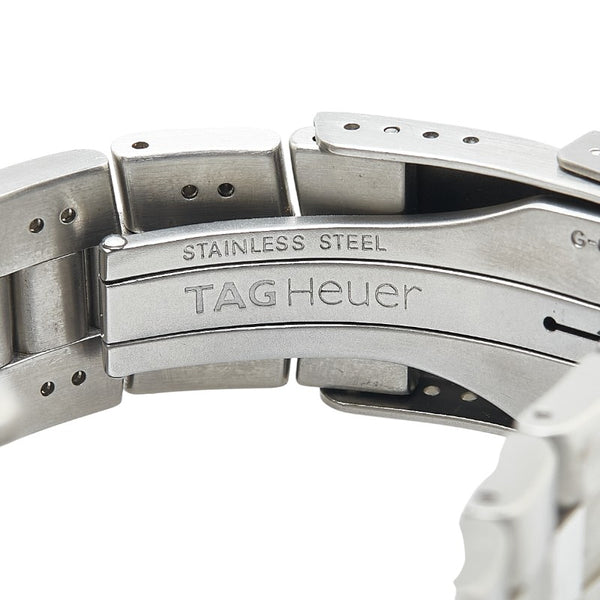 タグホイヤー エクスクルーシブ 腕時計 WN1110 クオーツ ブラック文字盤 ステンレススチール メンズ TAG HEUER 【中古】