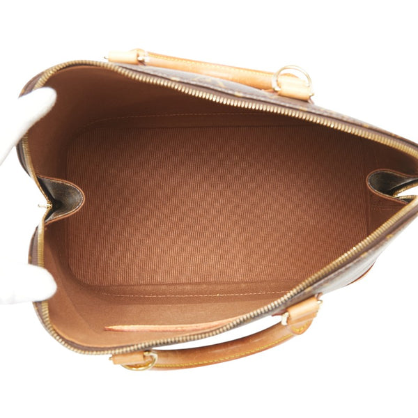 ルイ ヴィトン モノグラム アルマPM ハンドバッグ M51130 ブラウン PVC レザー レディース LOUIS VUITTON 【中古】