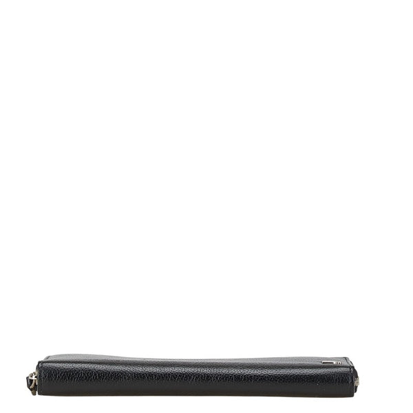 バレンシアガ Bロゴ 長財布 ブラック レザー レディース BALENCIAGA 【中古】