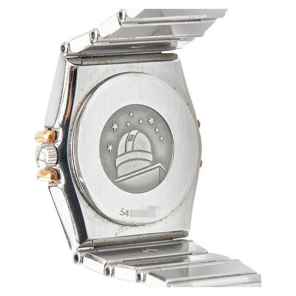 オメガ コンステレーション 腕時計 795.1080 クオーツ ゴールド文字盤 ステンレススチール メッキ レディース OMEGA 【中古】