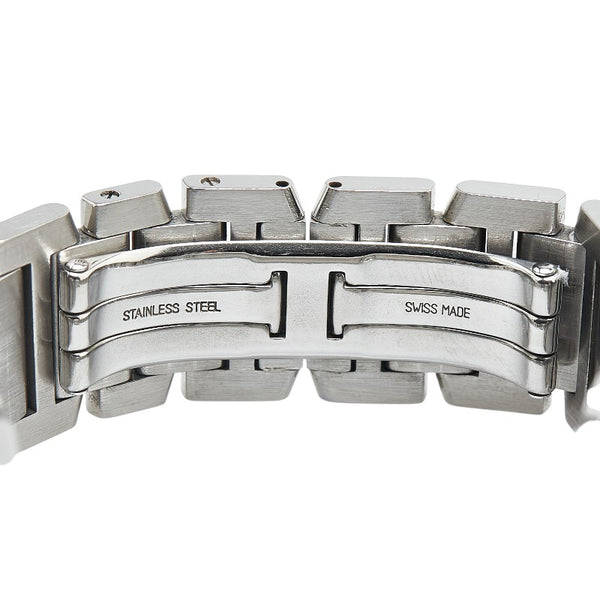 カルティエ タンクフランセーズ LM 腕時計 W51002Q3 自動巻き シルバー文字盤 ステンレススチール メンズ CARTIER 【中古】