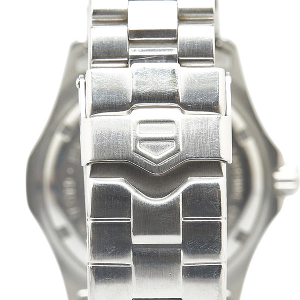 タグホイヤー プロフェッショナル 腕時計 WK1113 クオーツ ネイビー文字盤 ステンレススチール メンズ TAG HEUER 【中古】