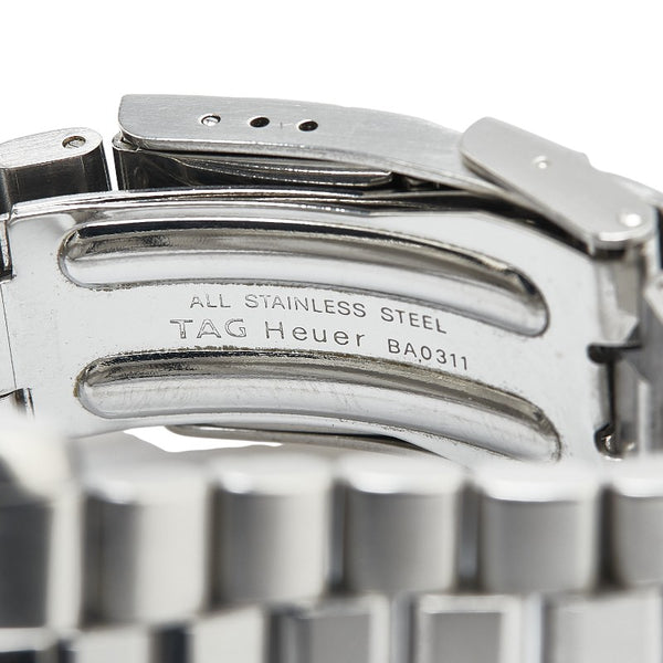 タグホイヤー プロフェッショナル 腕時計 WK1113 クオーツ ネイビー文字盤 ステンレススチール メンズ TAG HEUER 【中古】