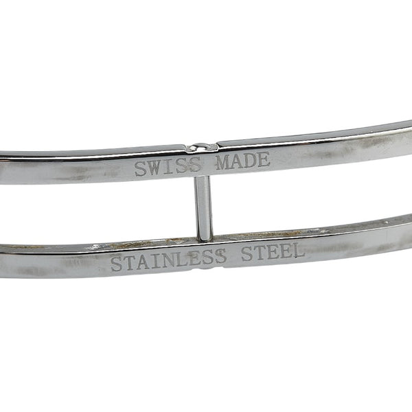 ティファニー アトラス 腕時計 クオーツ ホワイト文字盤 ステンレススチール レディース TIFFANY&Co. 【中古】