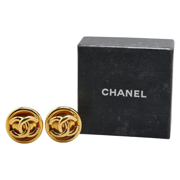 シャネル ヴィンテージ ココマーク イヤリング ゴールド メッキ レディース CHANEL 【中古】