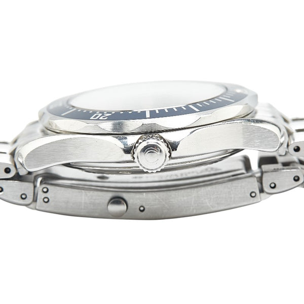 オメガ シーマスター 腕時計 2561.80 クオーツ ネイビー文字盤 ステンレススチール レディース OMEGA 【中古】