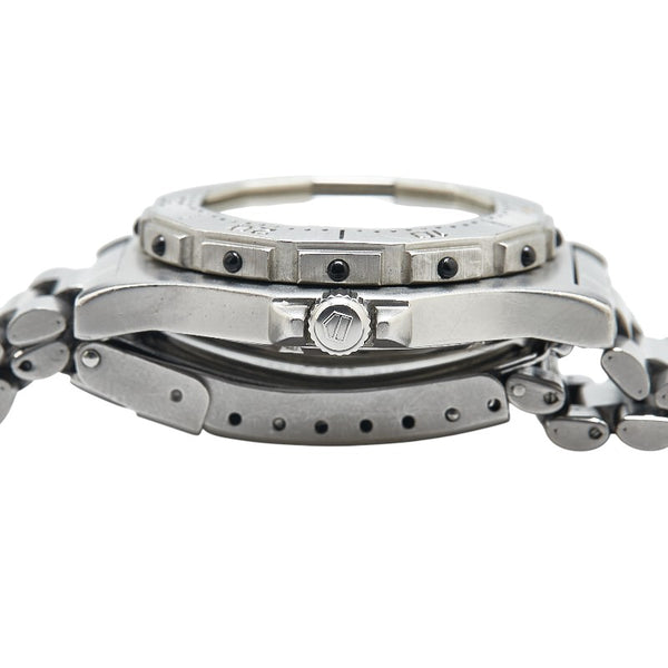 タグホイヤー 3000シリーズ 腕時計 932.213 クオーツ グレー文字盤 ステンレススチール レディース TAG HEUER 【中古】