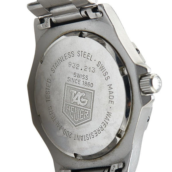 タグホイヤー 3000シリーズ 腕時計 932.213 クオーツ グレー文字盤 ステンレススチール レディース TAG HEUER 【中古】