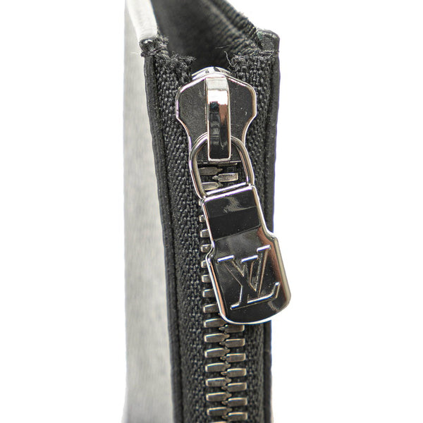ルイ ヴィトン モノグラム エクリプス ポルトモネ ジュール コインケース 小銭入れ M63536 ブラック PVC レザー メンズ LOUIS VUITTON 【中古】