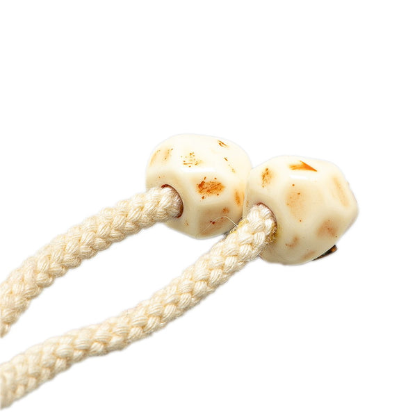 シャネル ココマーク チョーカー ネックレス ホワイト プラスチック レディース CHANEL 【中古】