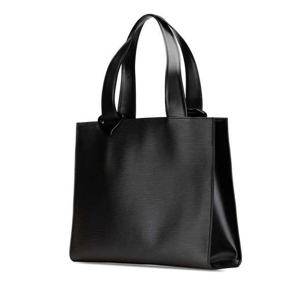 ルイ ヴィトン エピ ジェモ トートバッグ M52452 ノワール ブラック レザー レディース LOUIS VUITTON 【中古】