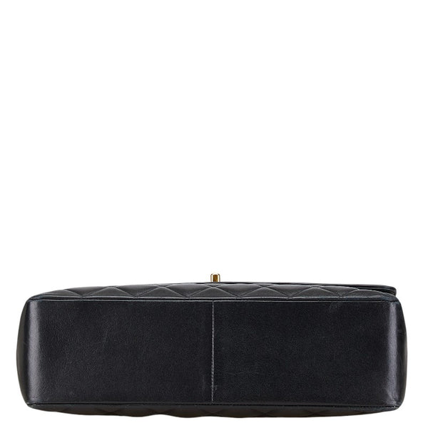 シャネル マトラッセ ココマーク チェーン ショルダーバッグ ハンドバッグ ブラック ラムスキン レディース CHANEL 【中古】