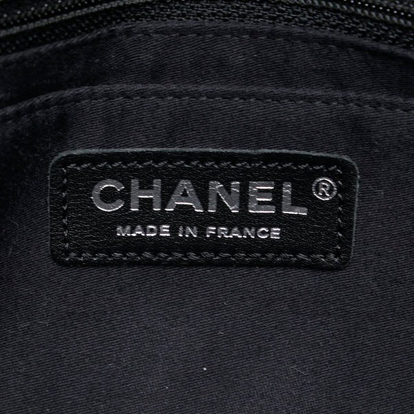 シャネル ココマーク パッチワーク チェーン ショルダーバッグ ハンドバッグ ブルー シルバー マルチカラー デニム キャビアスキン レディース CHANEL 【中古】