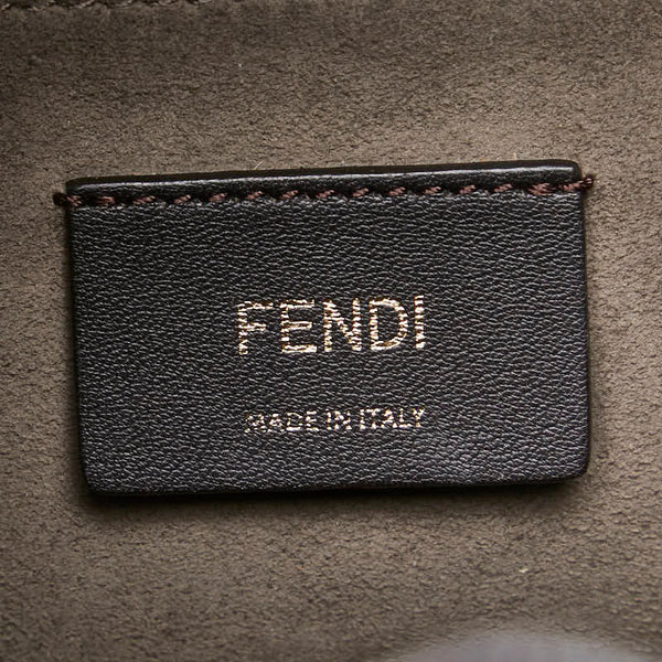 フェンディ モントレゾール ショルダーバッグ 8BT298 レッド レザー レディース FENDI 【中古】