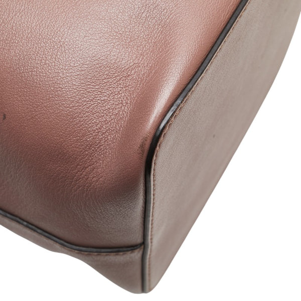 フェンディ モントレゾール ショルダーバッグ 8BT298 パープル ピンク レザー レディース FENDI 【中古】
