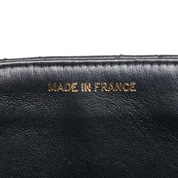 シャネル マトラッセ ココマーク チェーン ショルダーバッグ ハンドバッグ ブラック ラムスキン レディース CHANEL 【中古】