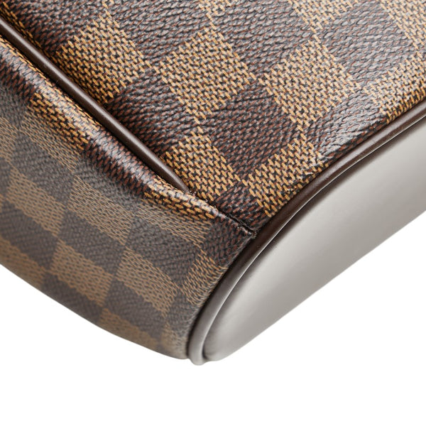 ルイ ヴィトン ダミエ サリア オリゾンタル ハンドバッグ N51282 ブラウン PVC レザー レディース LOUIS VUITTON 【中古】