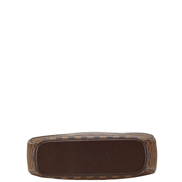 ルイ ヴィトン ダミエ サリア オリゾンタル ハンドバッグ N51282 ブラウン PVC レザー レディース LOUIS VUITTON 【中古】