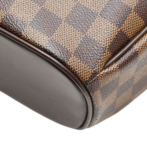 ルイ ヴィトン ダミエ サリア オリゾンタル ハンドバッグ N51282 ブラウン PVC レザー レディース LOUIS VUITTON 【中古】