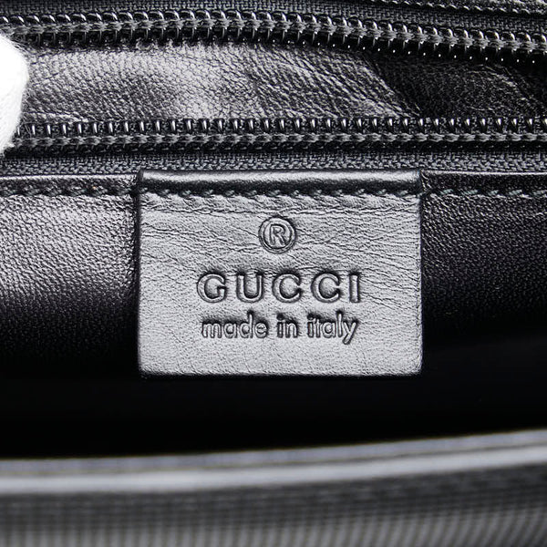 グッチ ディアマンテ ハンドバッグ ショルダーバッグ 2WAY 223650 ブラック レザー メンズ GUCCI 【中古】