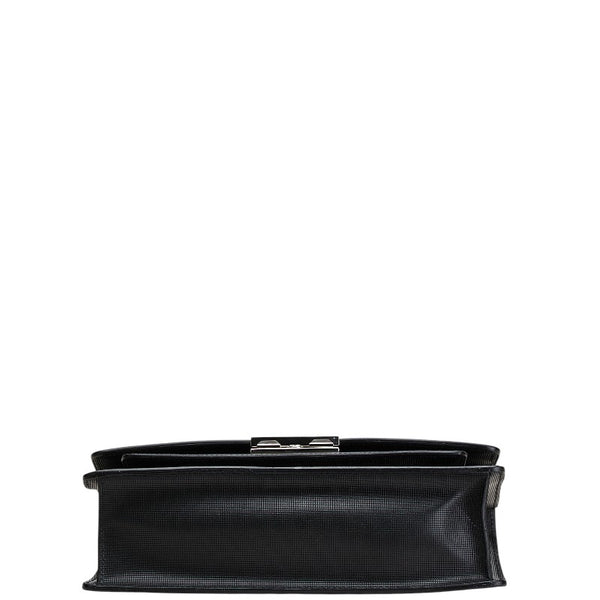 グッチ ディアマンテ ハンドバッグ ショルダーバッグ 2WAY 223650 ブラック レザー メンズ GUCCI 【中古】