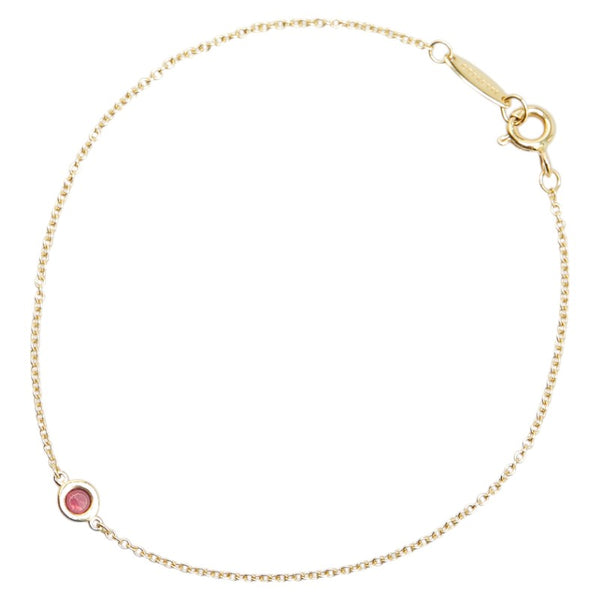 ティファニー バイザヤード ルビー ブレスレット K18YG イエローゴールド レディース TIFFANY&Co. 【中古】
