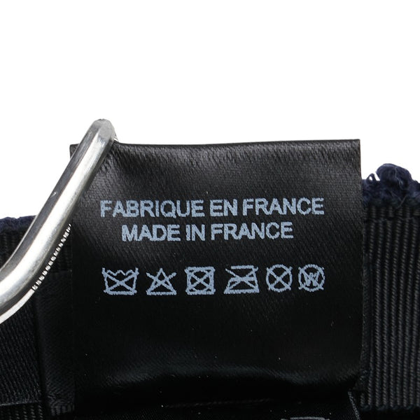 シャネル ココマーク キャップ サイズ：M ネイビー ツイード ウール レディース CHANEL 【中古】