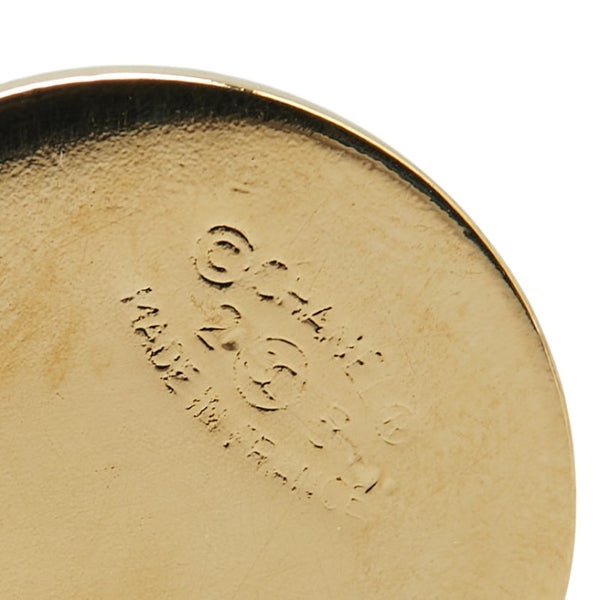 シャネル ココマーク 31 RUE CAMBON PARIS メダル マトラッセ バッグ モチーフ イヤリング ゴールド メッキ レディース CHANEL 【中古】