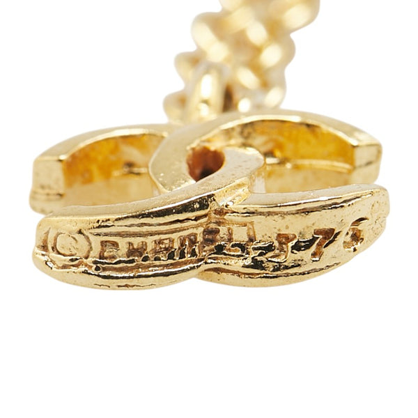 シャネル ココマーク ネックレス ゴールド メッキ レディース CHANEL 【中古】