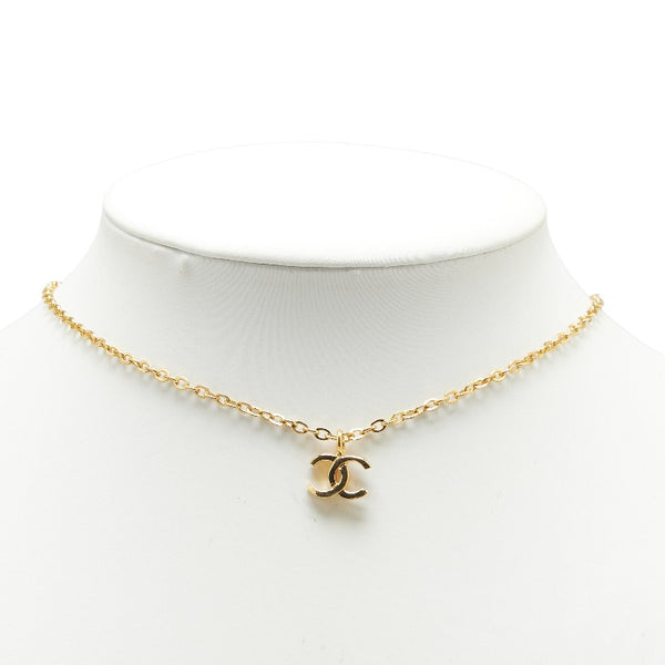 シャネル ココマーク ネックレス ゴールド メッキ レディース CHANEL 【中古】