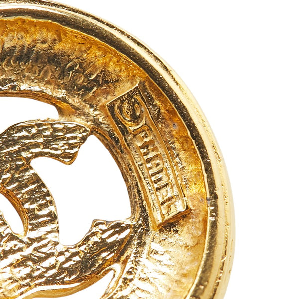 シャネル ココマーク サークル 31 RUE CAMBON PARIS プレート ネックレス ゴールド メッキ レディース CHANEL 【中古】