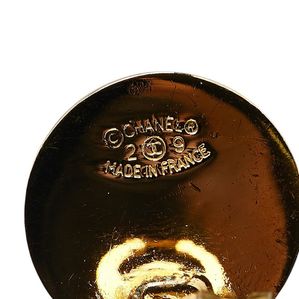 シャネル ヴィンテージ ココマーク 31 RUE CAMBON PARIS マトラッセ バッグモチーフ イヤリング スイング ゴールド メッキ レディース CHANEL 【中古】