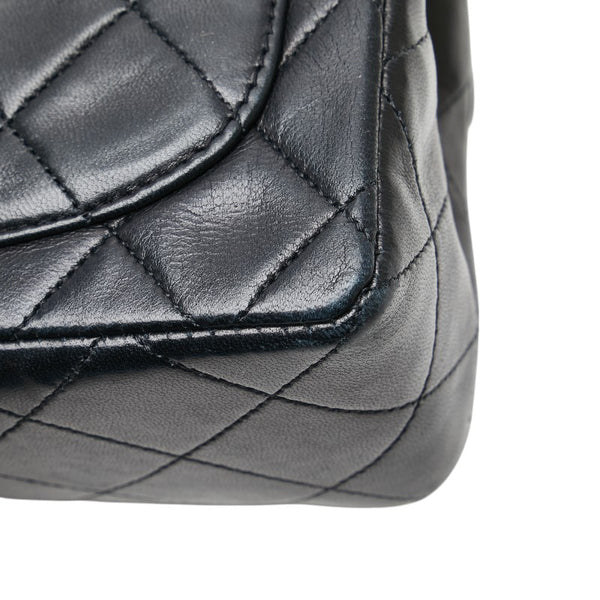 シャネル ミニマトラッセ ココマーク チェーン ショルダーバッグ ブラック ラムスキン レディース CHANEL 【中古】